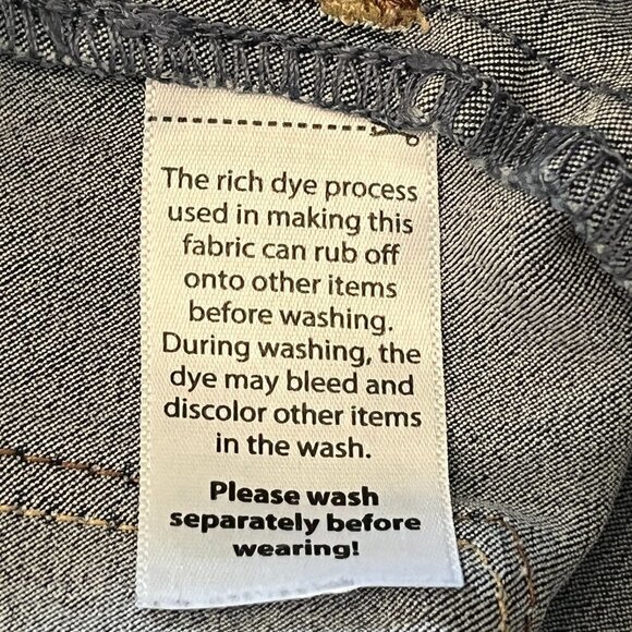 Wonder Nation Jeans Girls 10/12 Jeggings Denim Blue Skinny Straight Leg - Picture 8 of 8